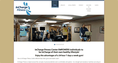 Desktop Screenshot of inchargefitnesscenter.com